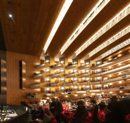 LED conversion of auditorium lighting at Hamburg State Opera