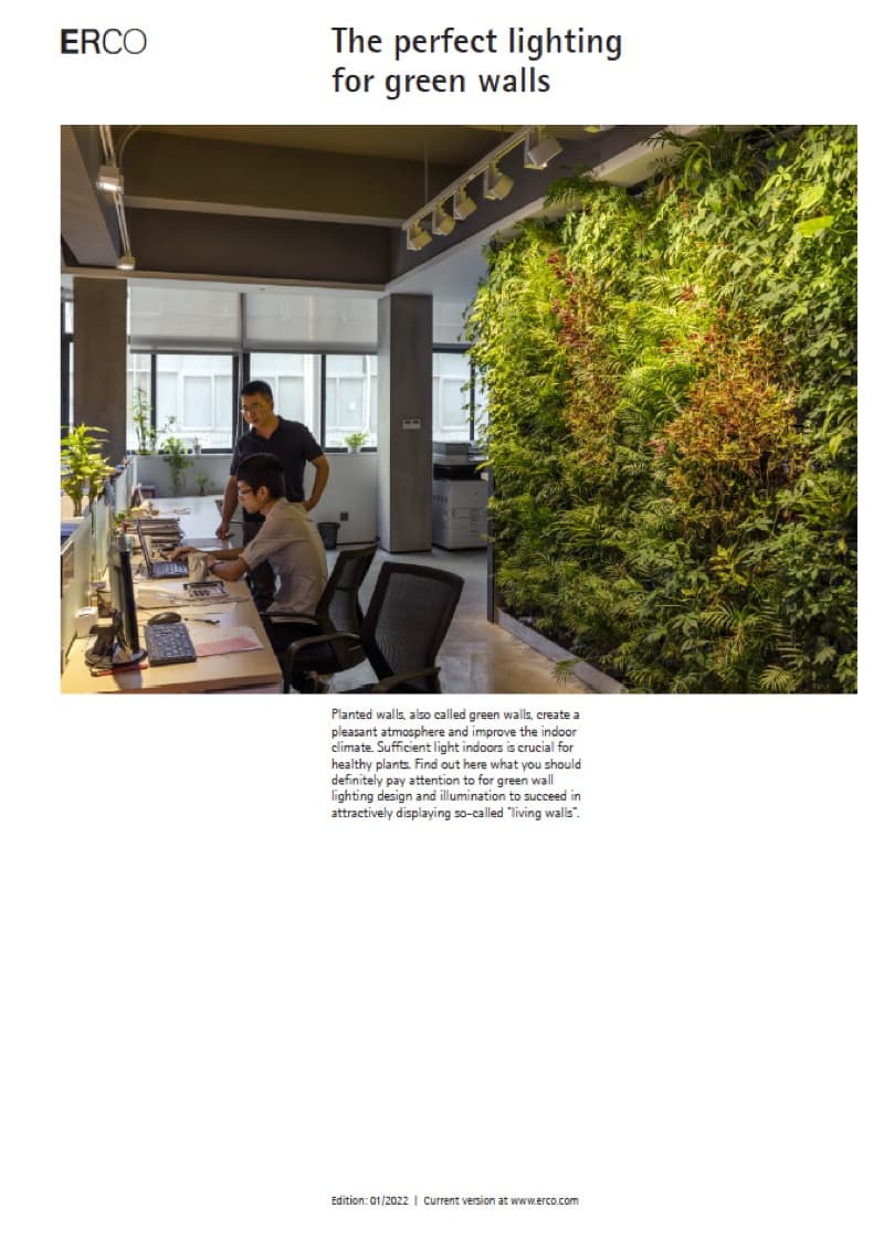 Whitepaper „Beleuchtung einer Pflanzenwand“