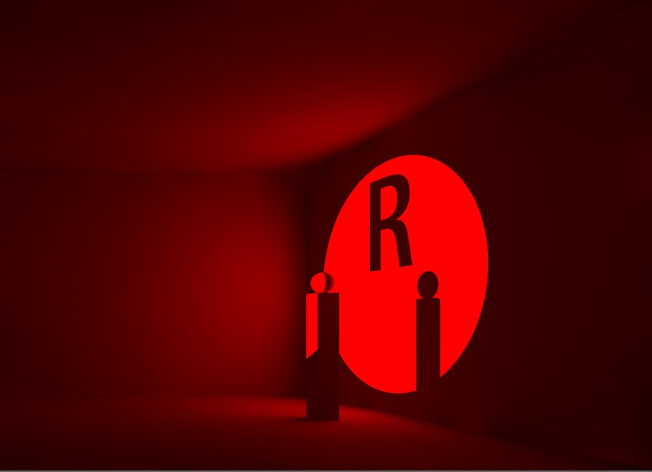 Additive Farbmischung: Rot, Grün und Blau ergeben Weißlicht für ERCO Beleuchtung.