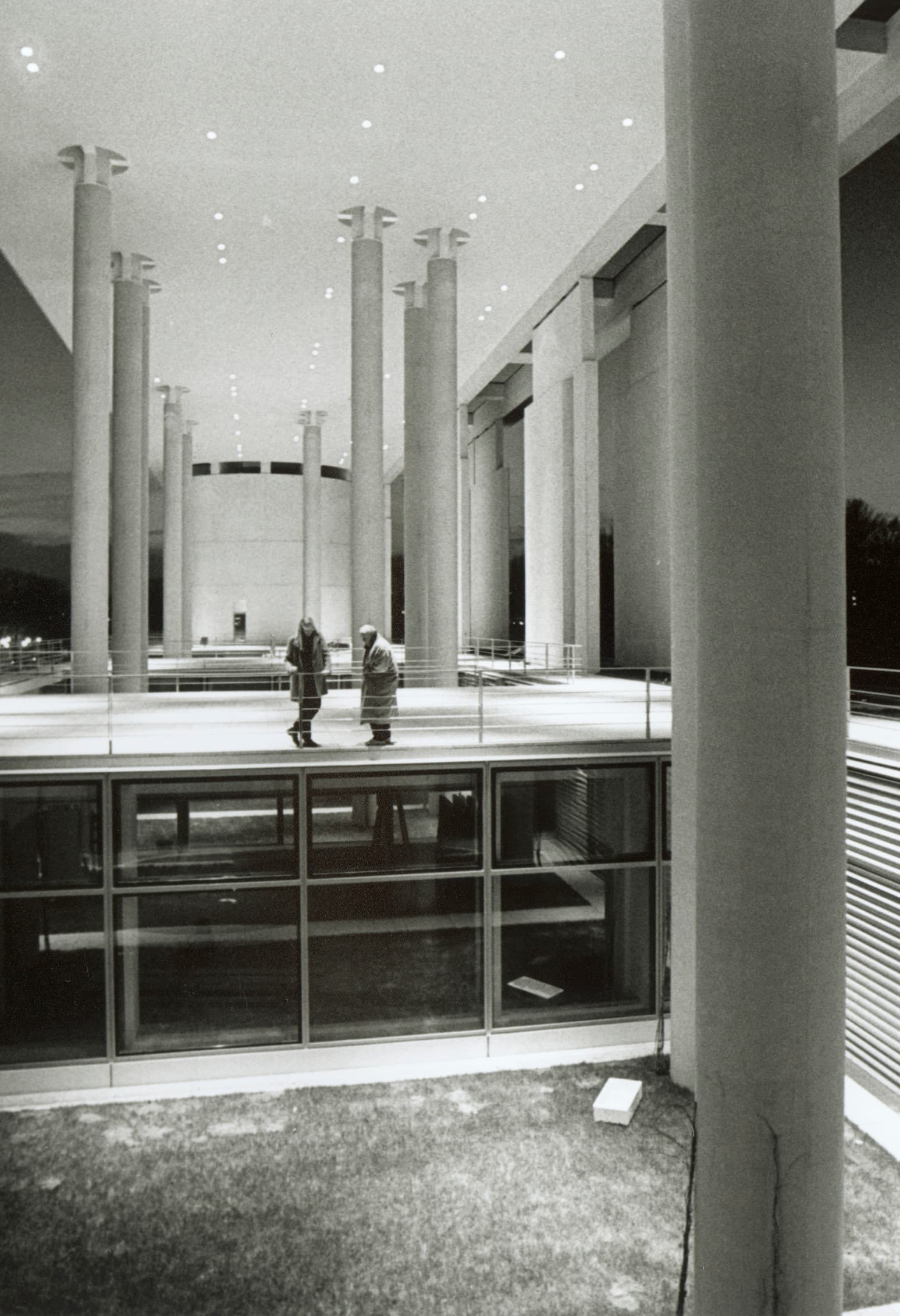 Bundeskanzleramt Berlin: Architektonische Beleuchtung mit ERCO Lichtlösungen für Regierungsgebäude.
