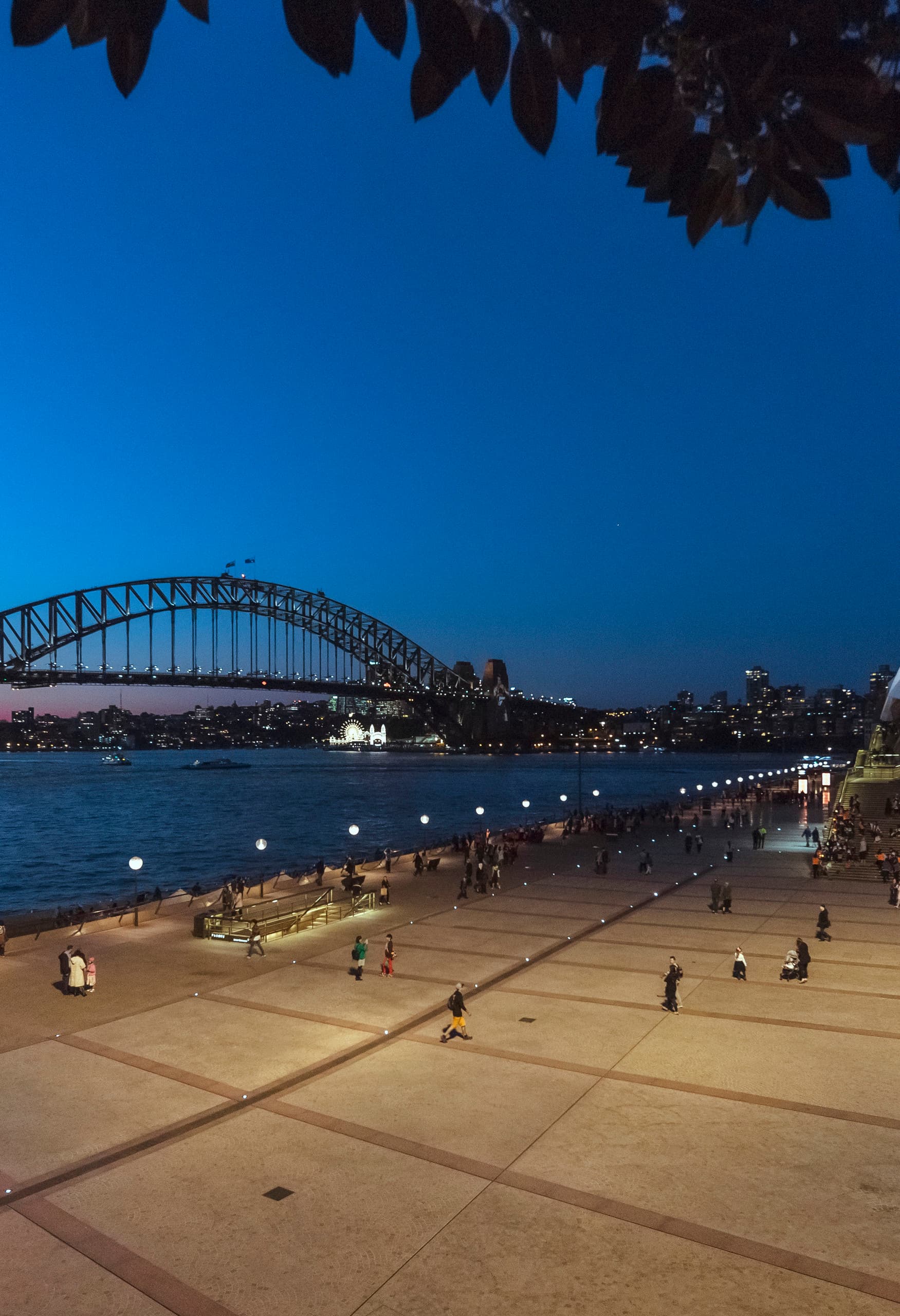 Vorplatz der Oper von Sydney