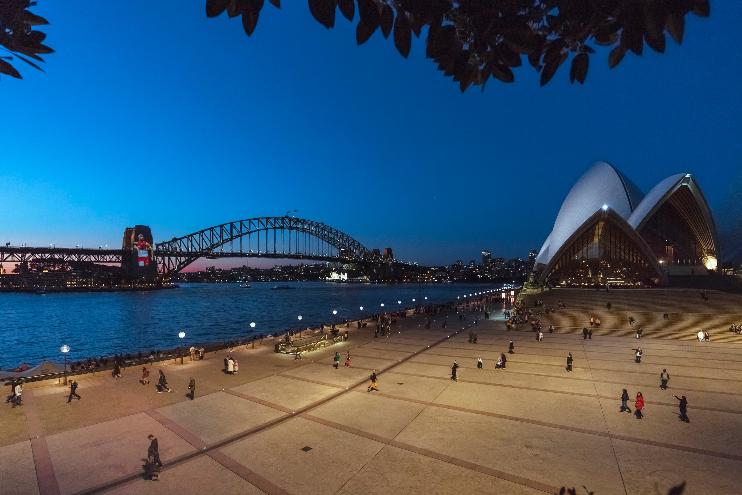 Vorplatz der Oper von Sydney