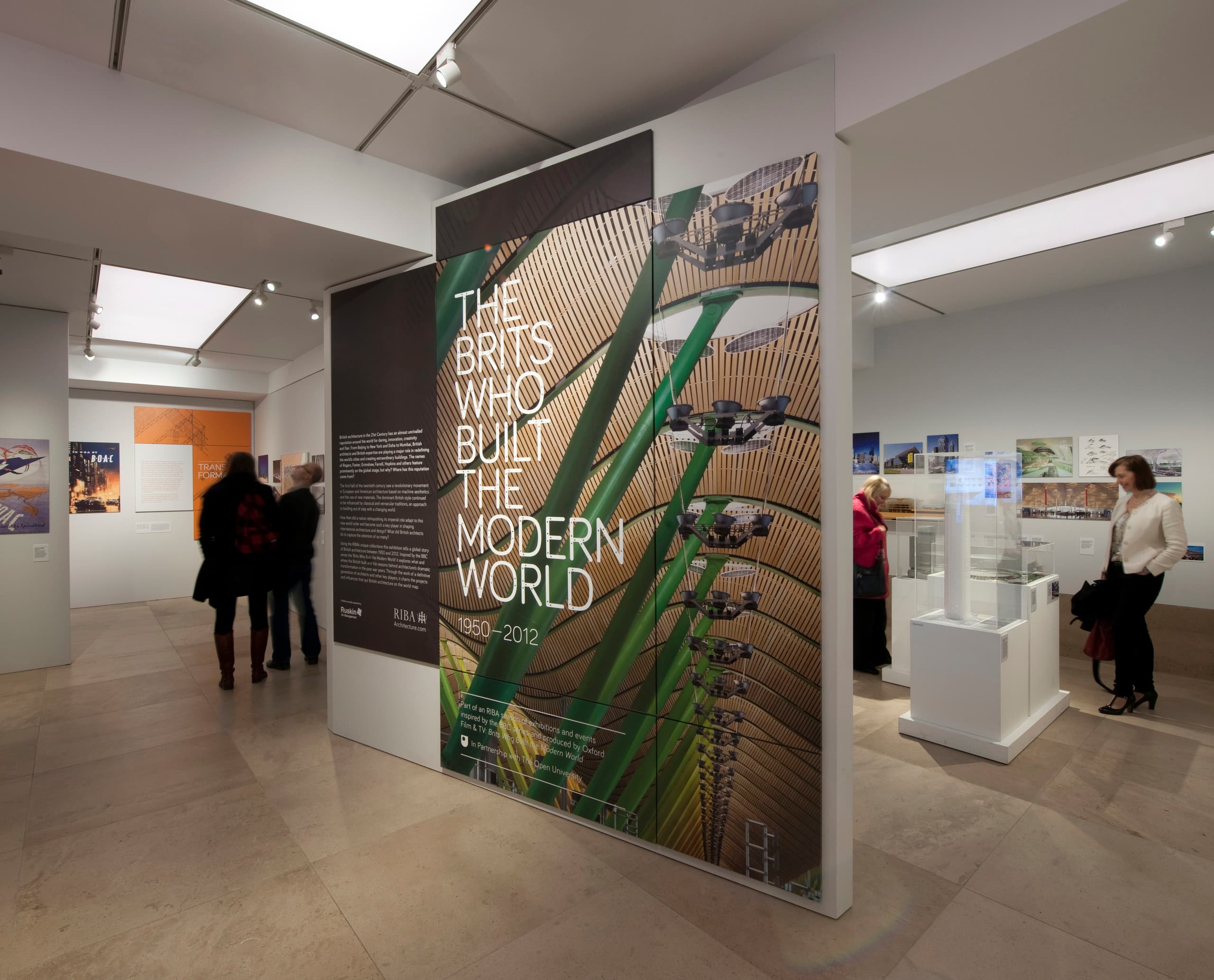 Ausstellung “The Brits Who Builts The Modern World” im Royal Institute of British Architects, London