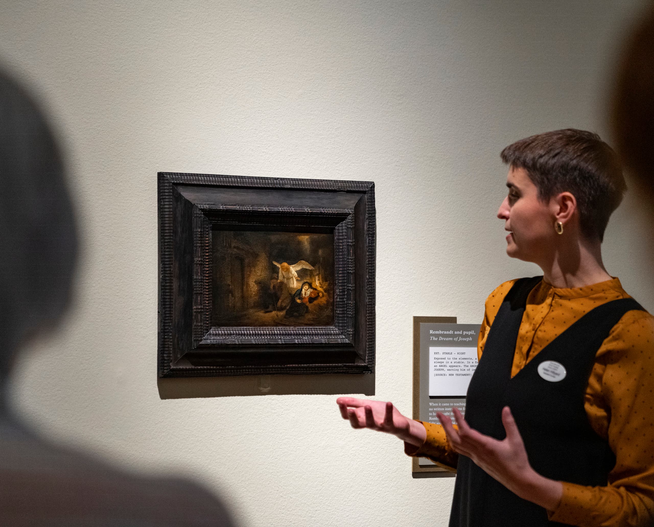 Rembrandts Gemälde in der Dulwich Picture Gallery, beleuchtet mit ERCO LED-Strahlern.