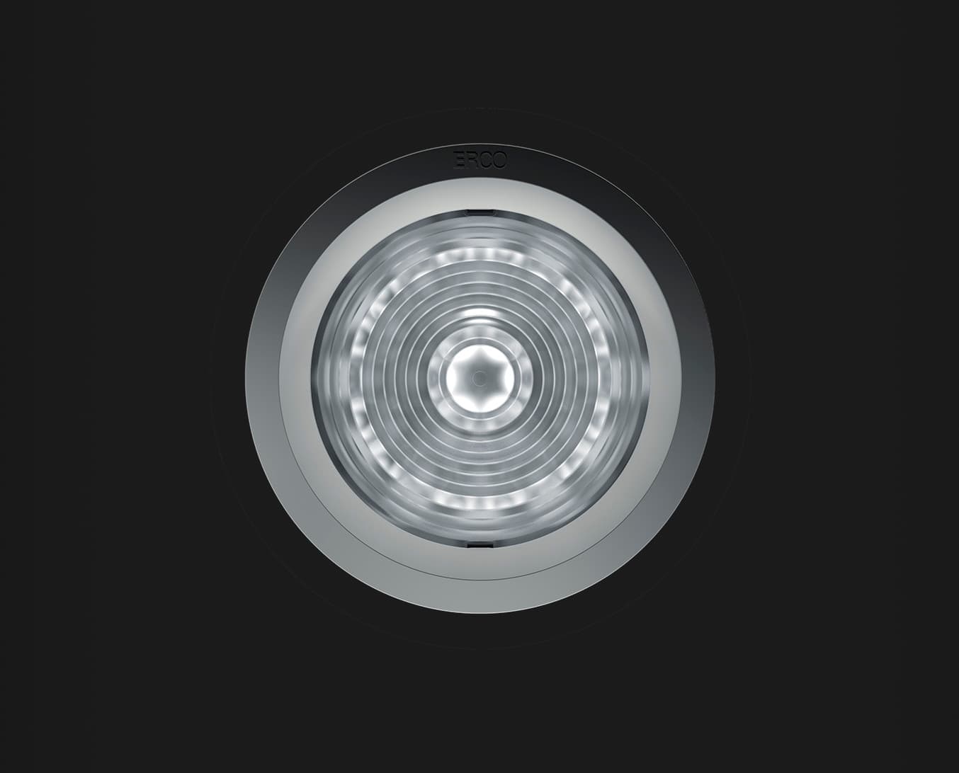 ERCO Iku LED-Downlight für Büros mit Human Centric Lighting Konzepten.
