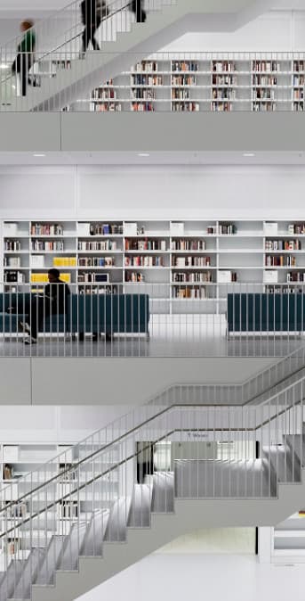 image of a library