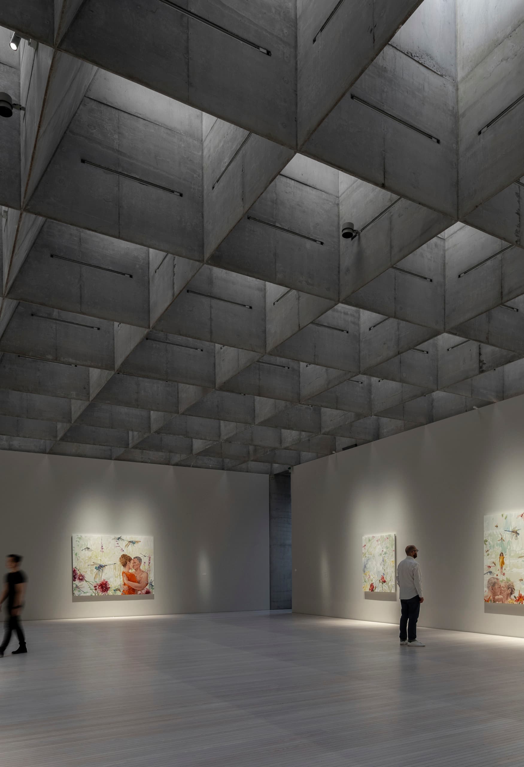 Liljevalchs Kunsthalle Stockholm mit ERCO Beleuchtung: Parscan Strahler und Eclipse Spots für flexible Ausstellungen.