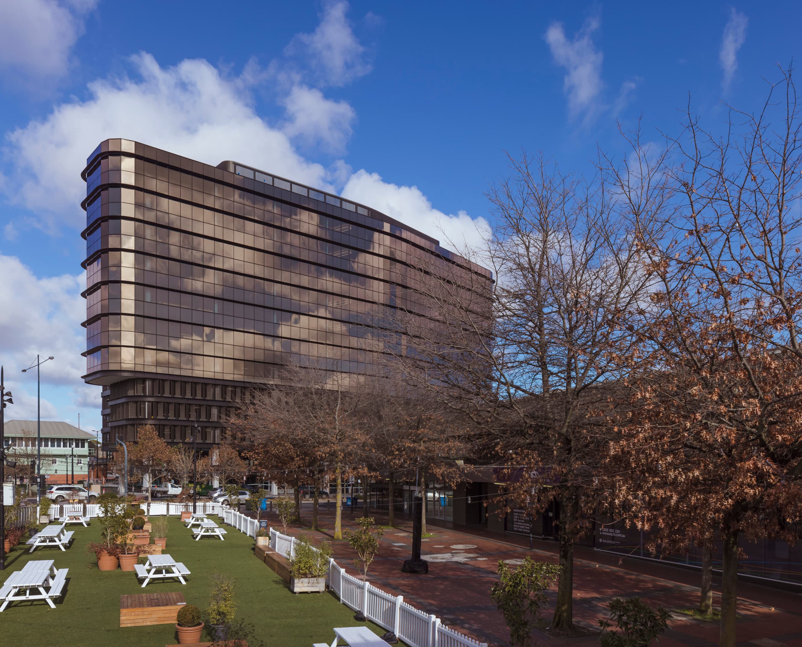 VicRoads Ringwood Customer Hub in Melbourne mit ERCO Lichtlösung für Bürobeleuchtung.