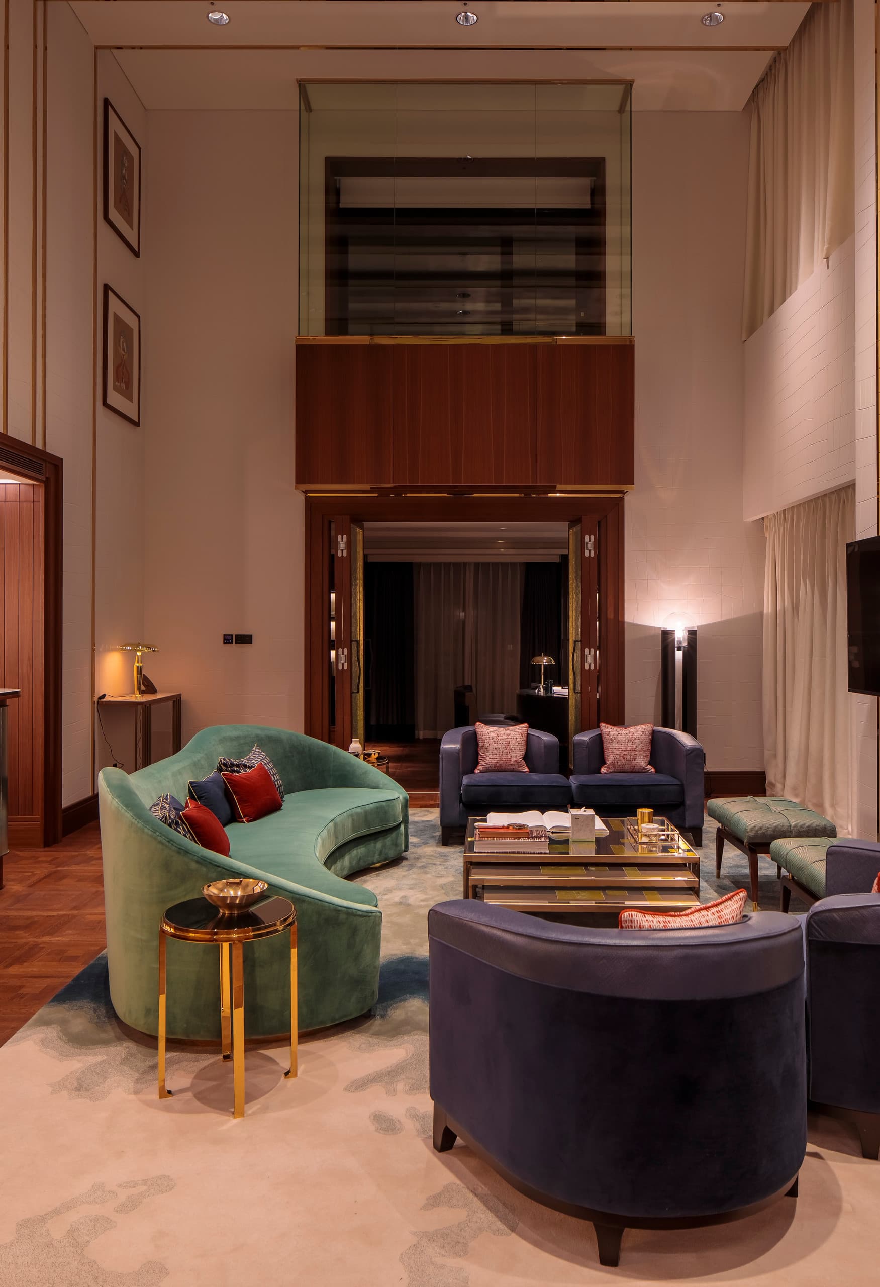 Le Méridien Seoul Hotelzimmer mit ERCO Licht für Wohlfühlatmosphäre.