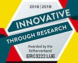 ERCO Auszeichnung: Innovativ durch Forschung, verliehen vom Stifterverband.