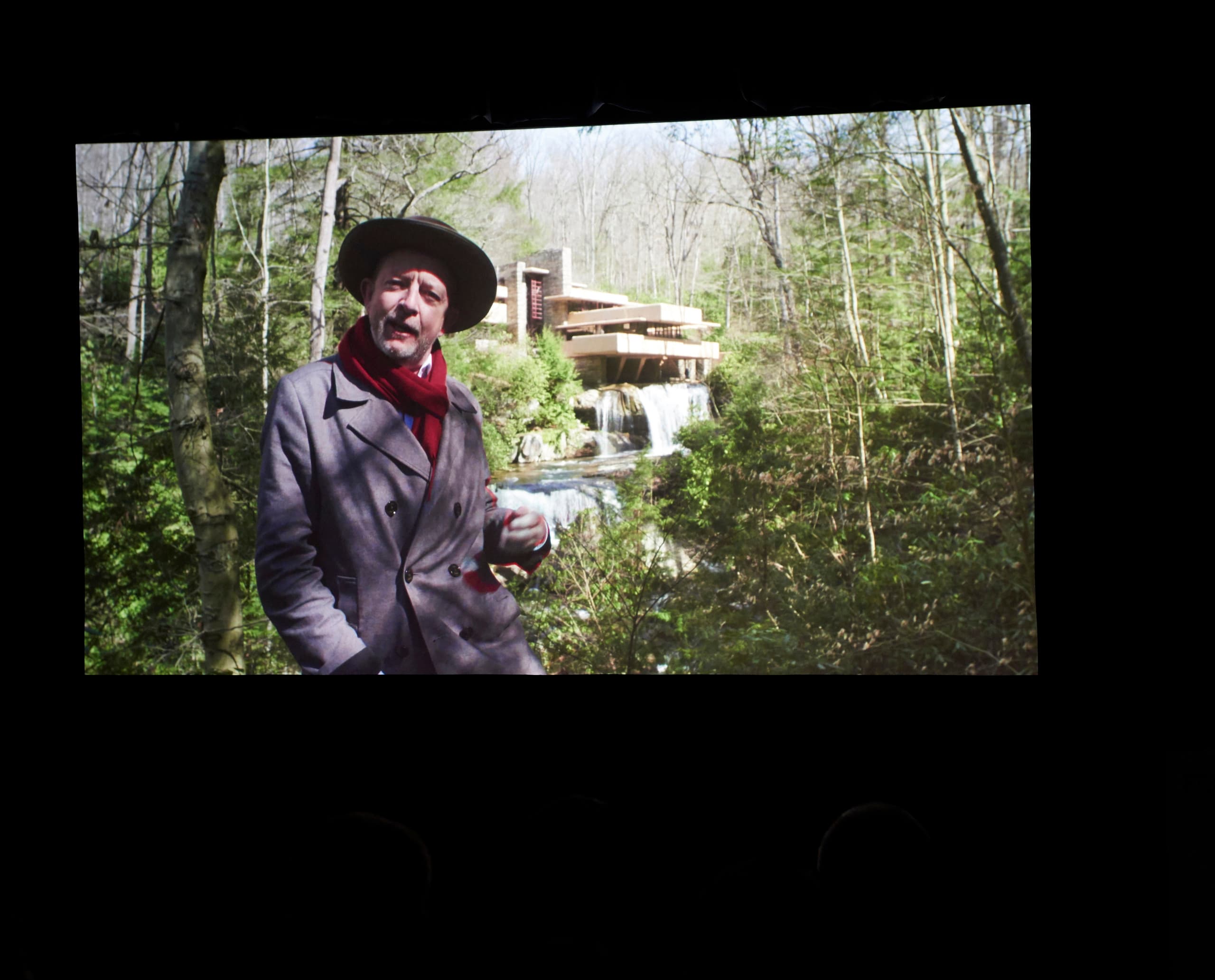 Frank Lloyd Wright Doku-Screening im ERCO London Showroom.