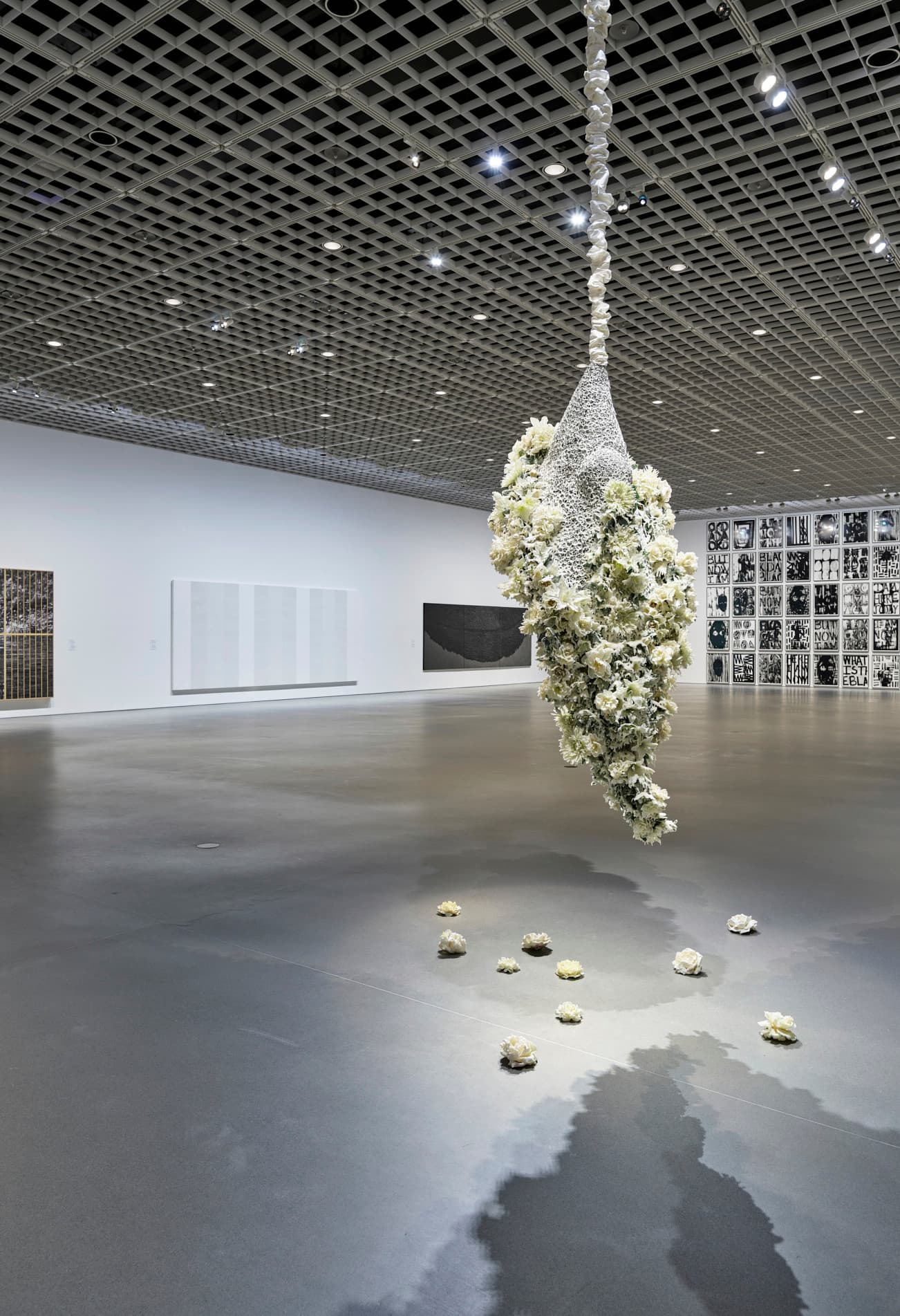 Amorepacific Museum of Art, Seoul: Ausstellung mit ERCO Strahlern, die Kunstwerke hervorheben.