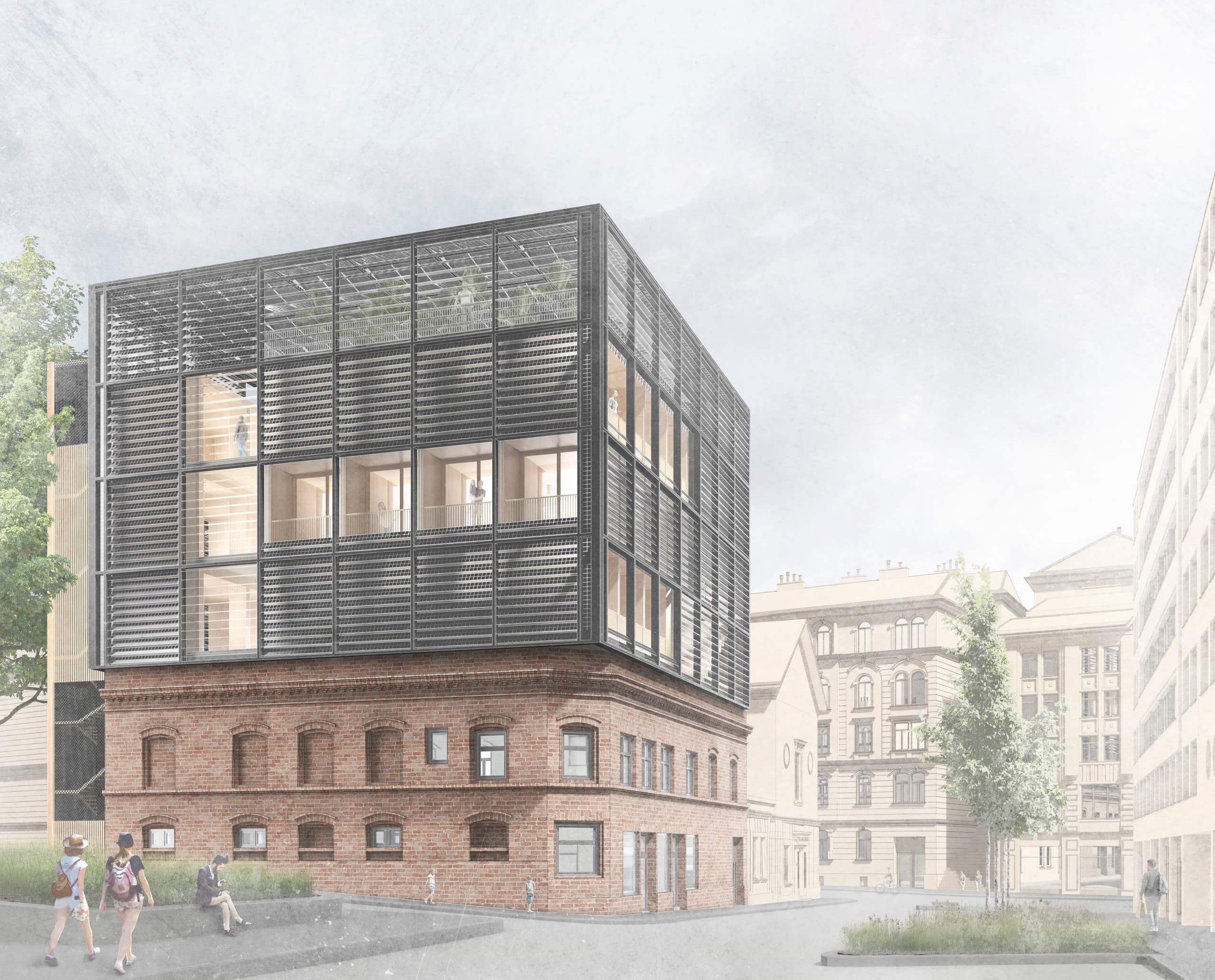Solar Decathlon Prototyp: Nachhaltige Architektur mit ERCO Licht für Human Centric Lighting.
