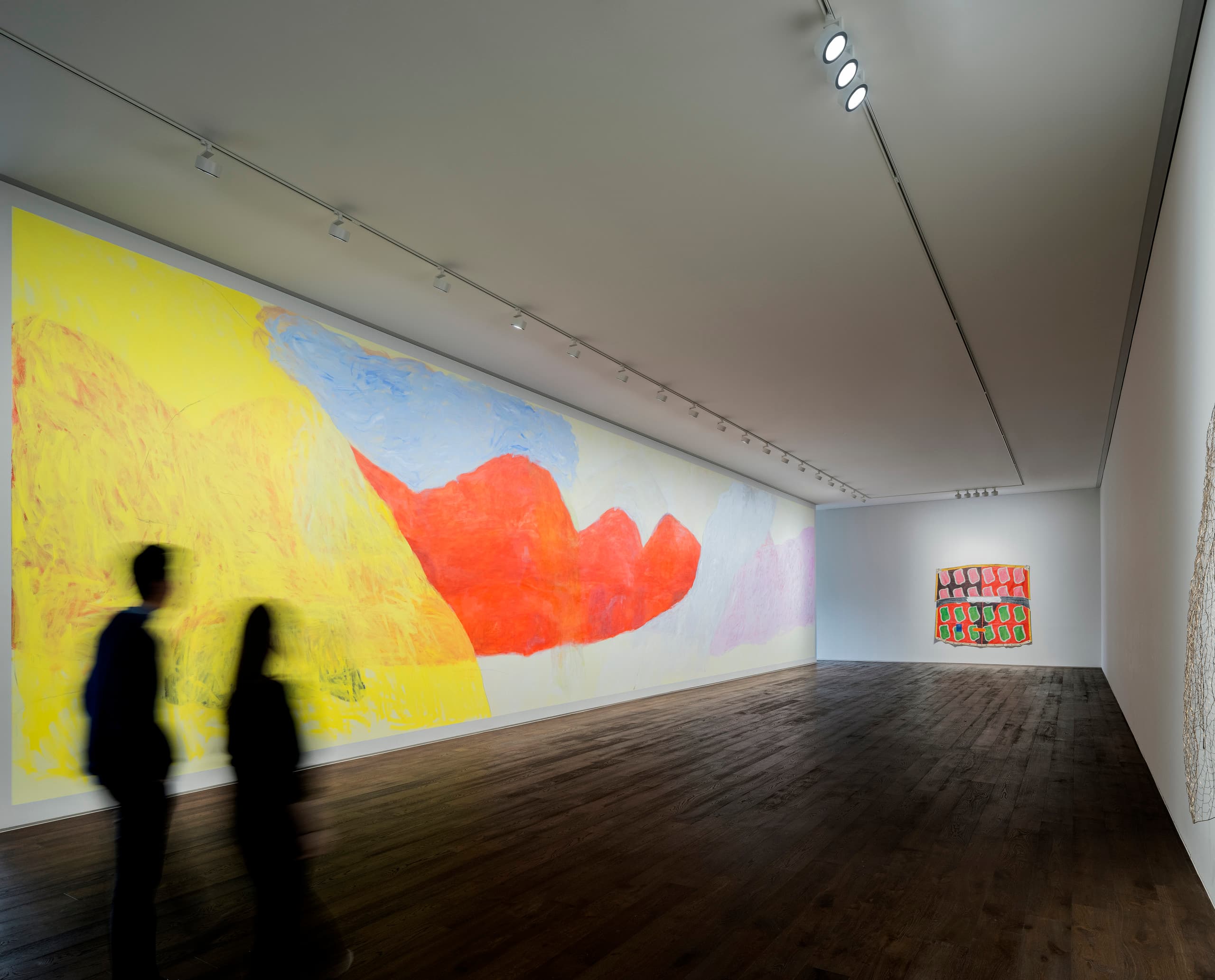 ERCO Parscan Strahler beleuchten Kunst in der Johyun Galerie, Busan.