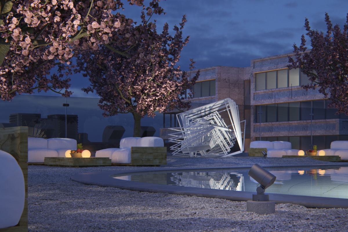 Kona XS Small spotlight, large efficiency ERCO