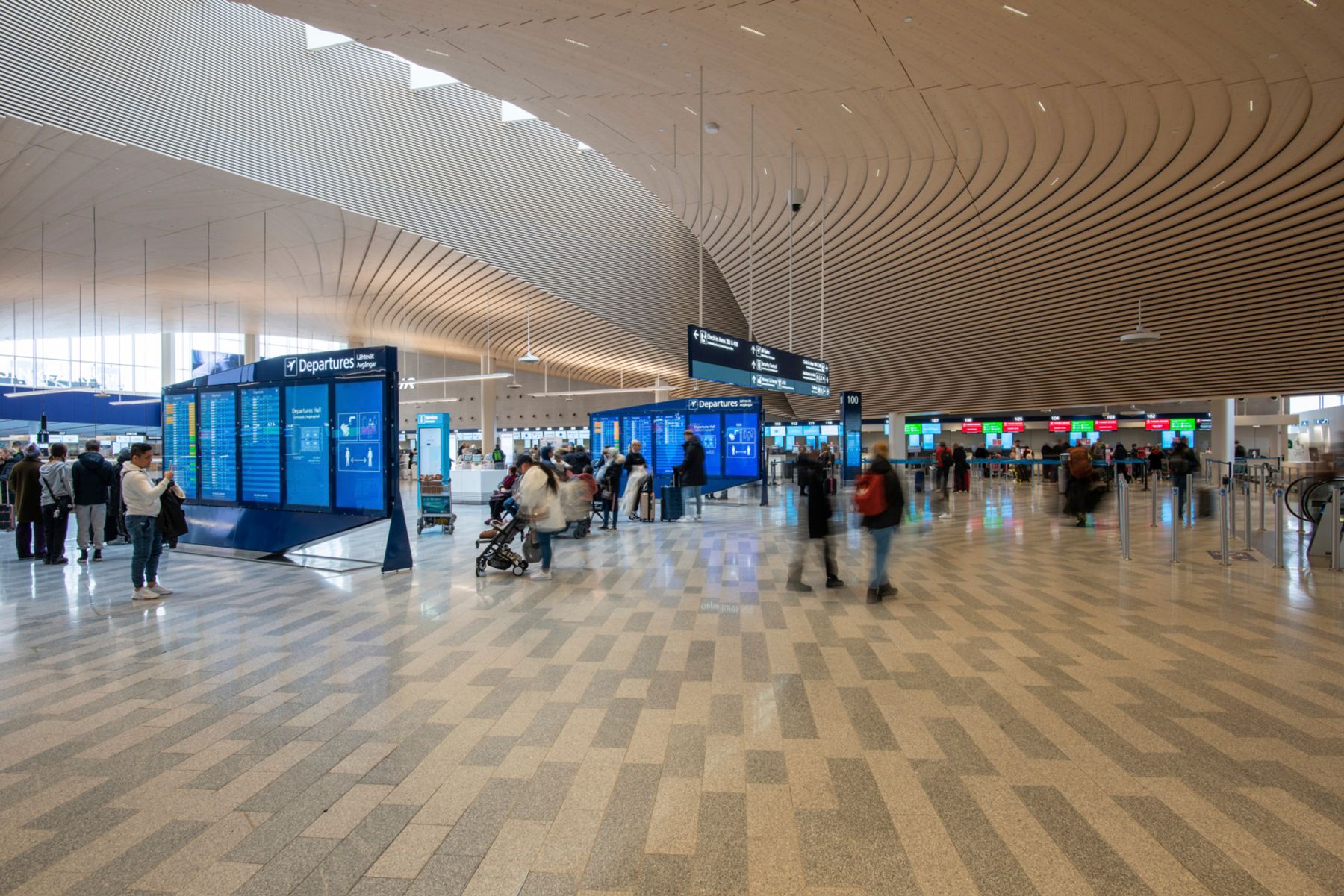 Aéroport d´Helsinki. Photographie : Johan Elm.