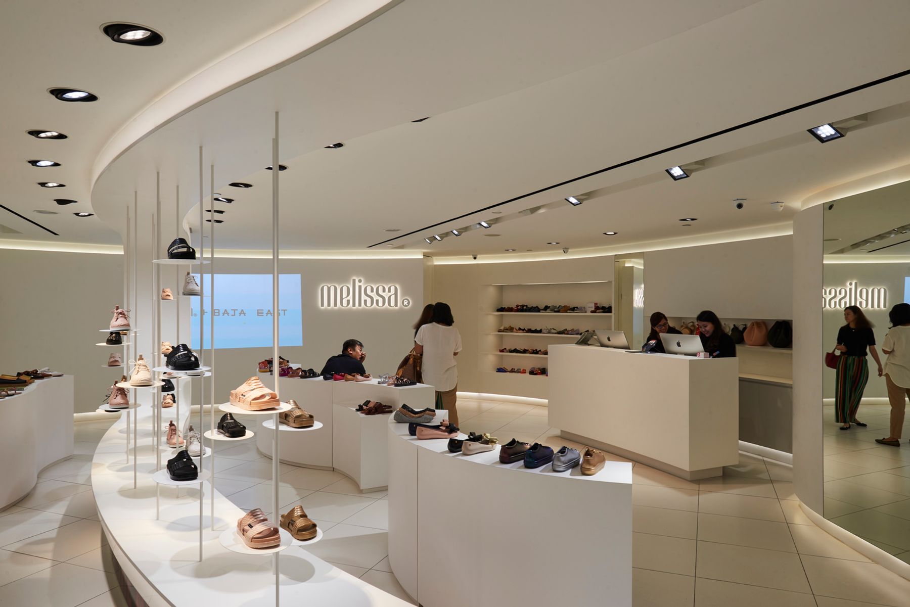 Melissa Flagship Store, Singapour. Architecture : LAANK, Singapour. Photographie : Jotham Koh Meng Kwang.