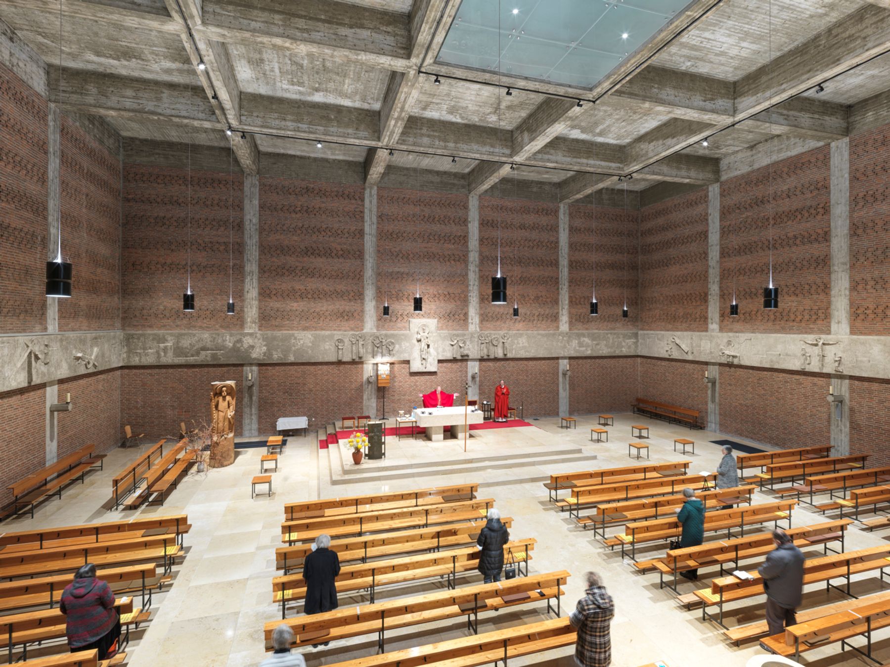 Église paroissiale Saint-Joseph, Karlsfeld. Photographie : Moritz Hillebrand, Zurich