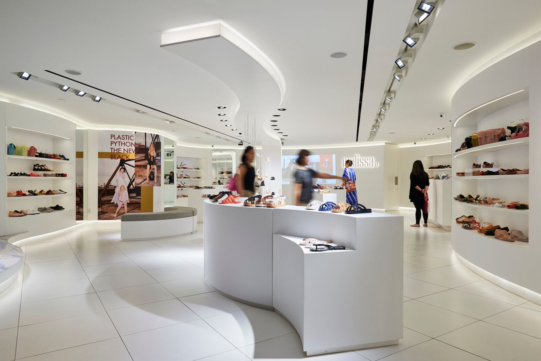 Melissa Flagship Store, Singapour. Architecture : LAANK, Singapour. Photographie : Jotham Koh Meng Kwang.