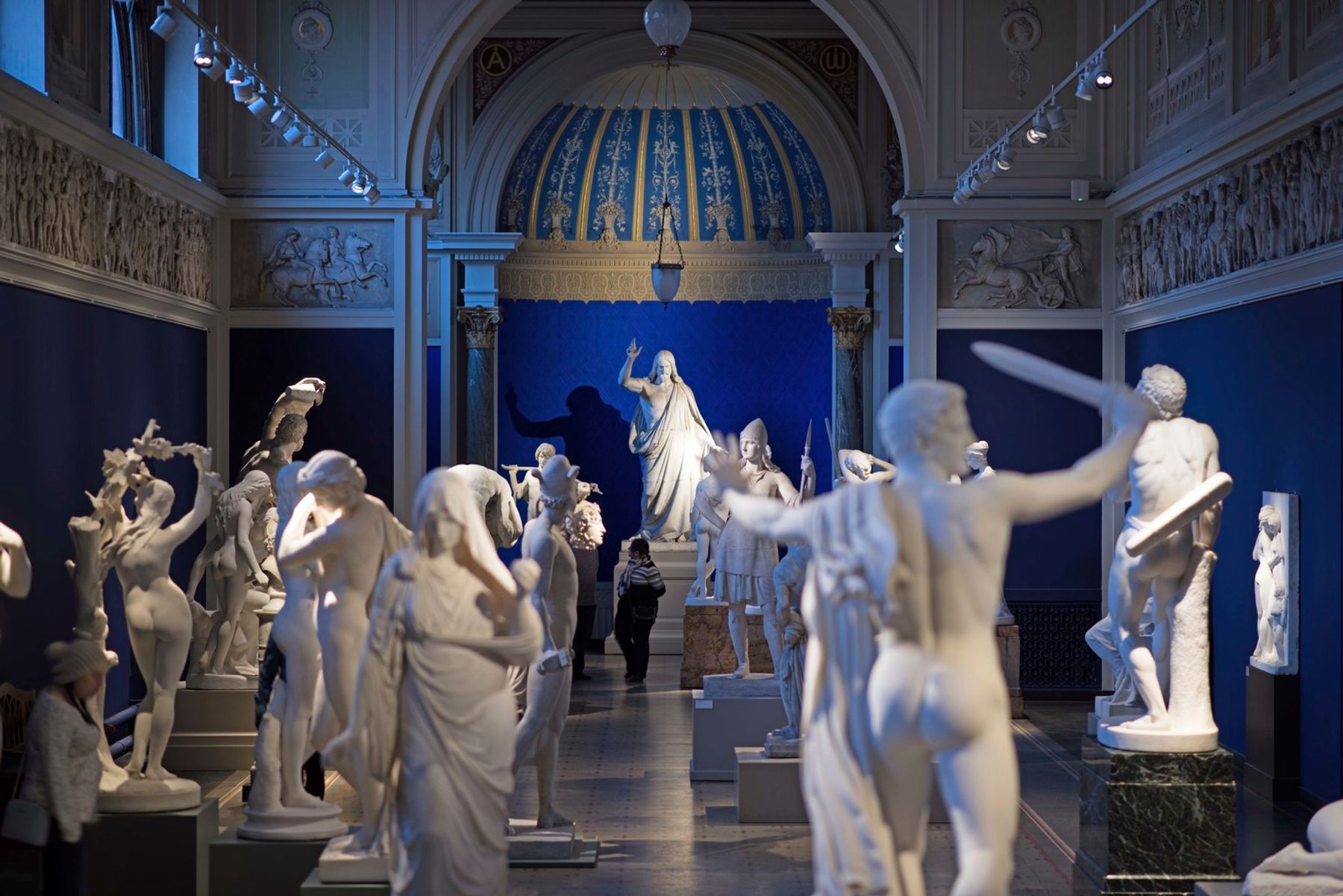 Ny Carlsberg Glyptotek, Kopenhagen. Architektur: Erik Møller Architects. Lichtplanung: Lightscapes, Fredensborg, Elektroplaner: Gert Carstensen. Fotografie: Johan Elm, Stockholm.
