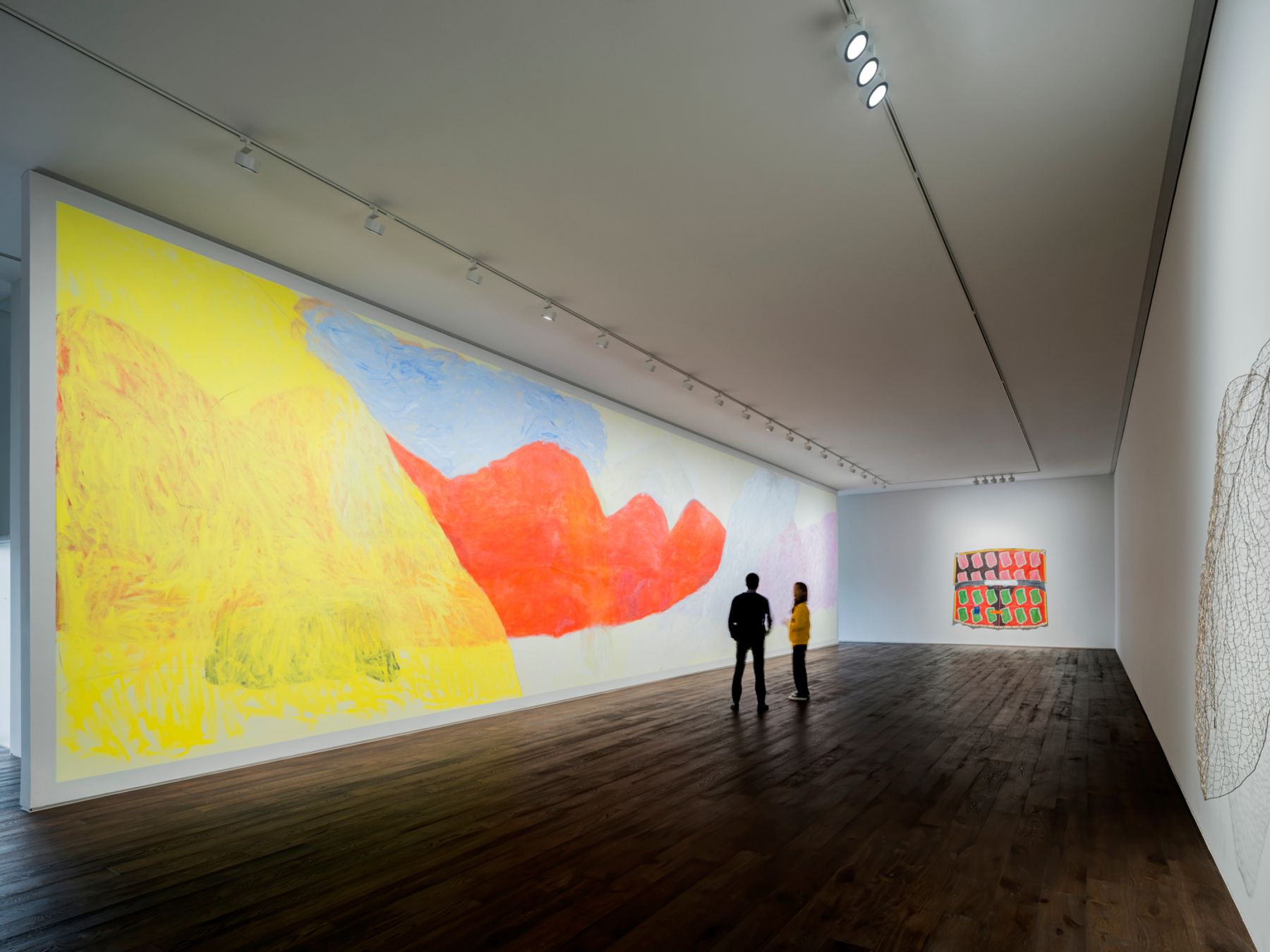 Joyhun Gallery, Busan. Architecture : KAGA Architects & Planners, Busan. Art : Yoon Jongsuk, Claude Viallat. Photographie : Raphael Olivier, Varsovie.