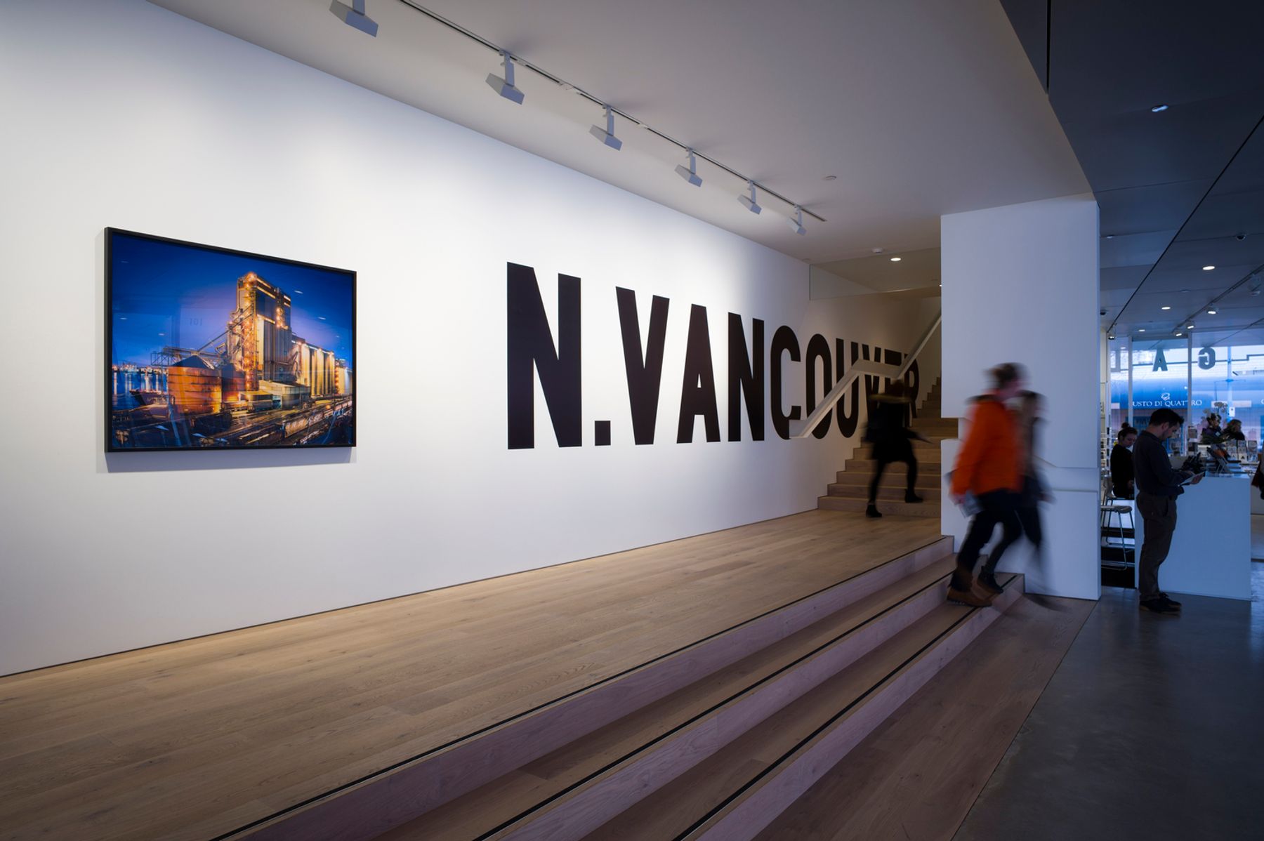The Polygon Gallery, Vancouver. Arquitectura: Patkau Architects, Vancouver. Fotografía: Moritz Hillebrand, Zúrich.