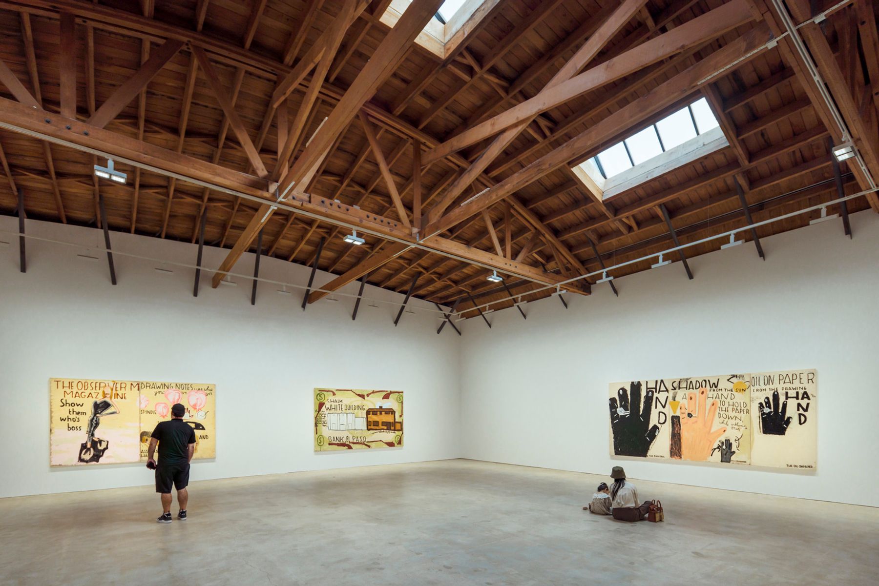 David Zwirner 612 Gallery, Los Angeles. Architecture: Selldorf. Lighting design: L´Observatoire. Photography: Jackie Chan.