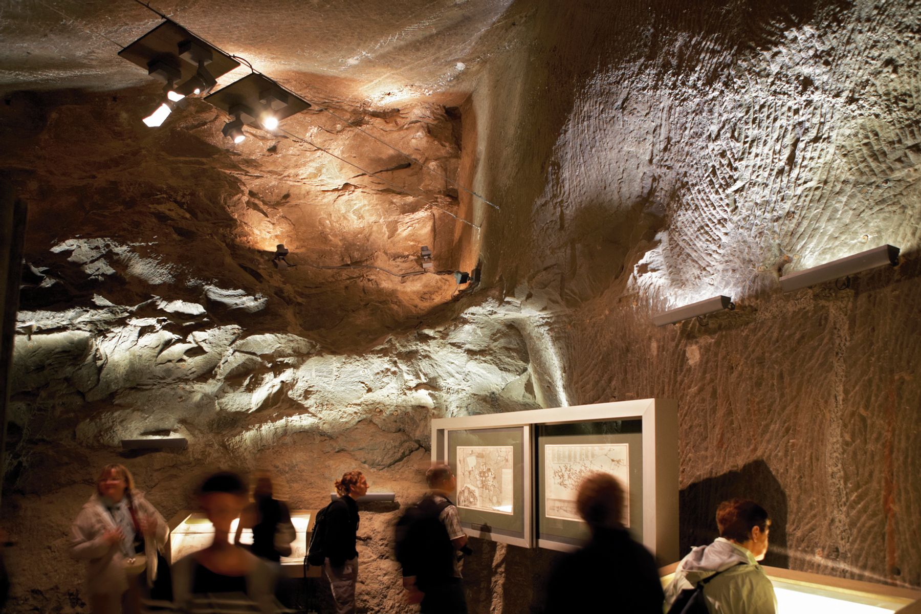 Musée Museum Salzbergwerk Wieliczka près de Cracovie. Architecte : Akademia Sztuk Pieknych Kraków, Prof. Maciej Radnicki. Photographie : Thomas Pflaum, Castrop-Rauxel.