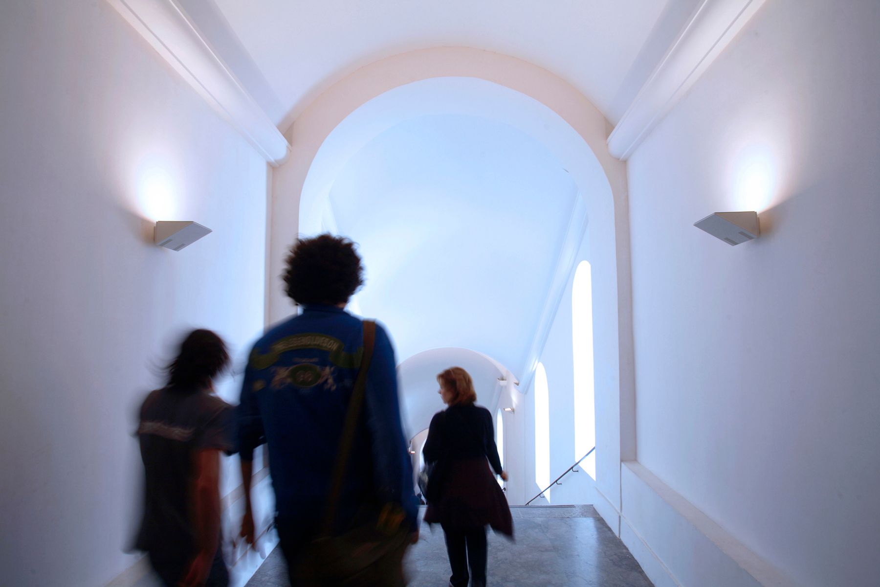 Galleria d´Arte moderna "Sant´Anna", Palermo. Ljusplanerare: Adragna Illuminazione, Alcamo.