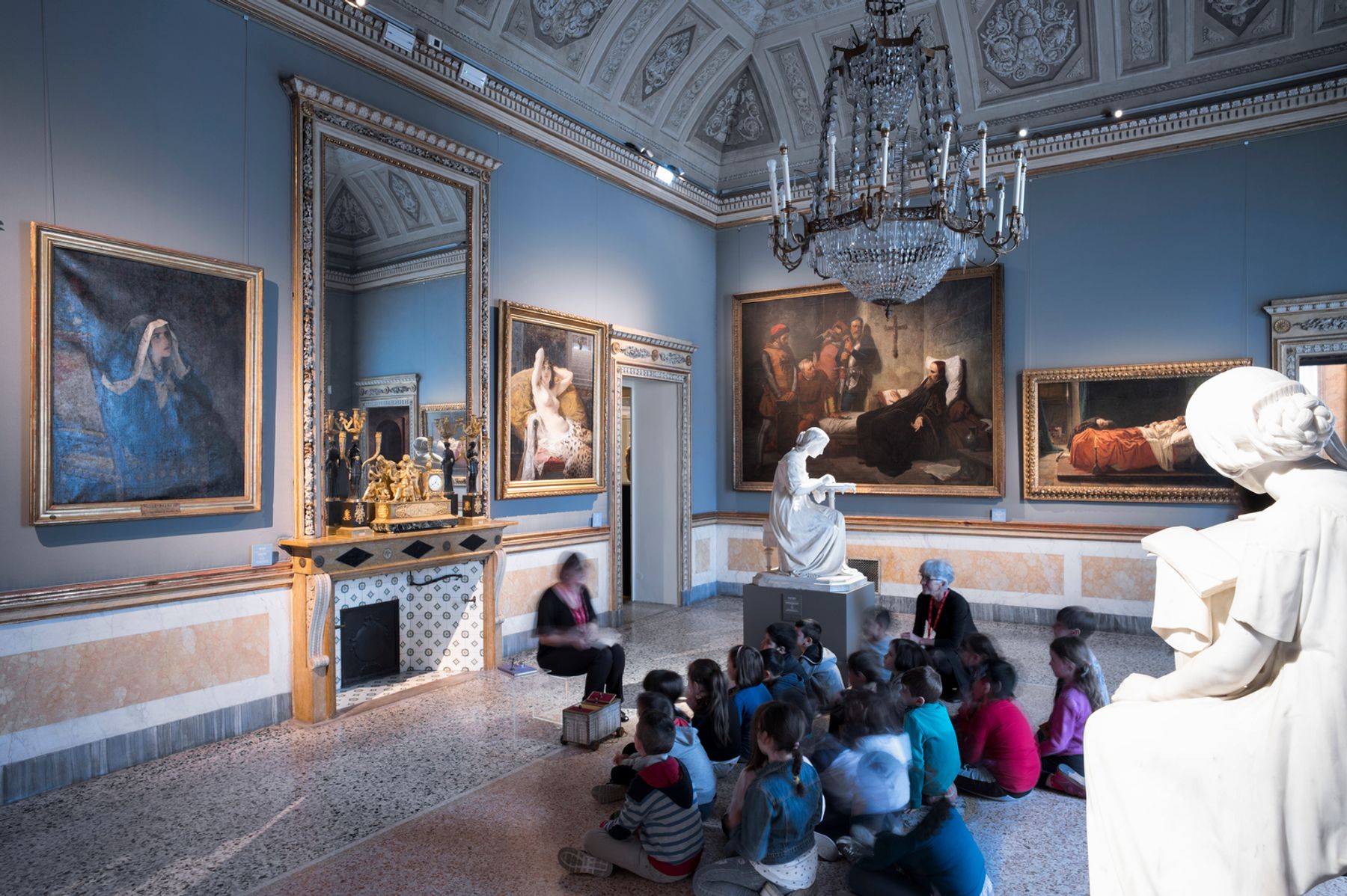 Galería de Arte Moderno de Milán, Milán. Fotografía: Moritz Hillebrand, Zúrich.