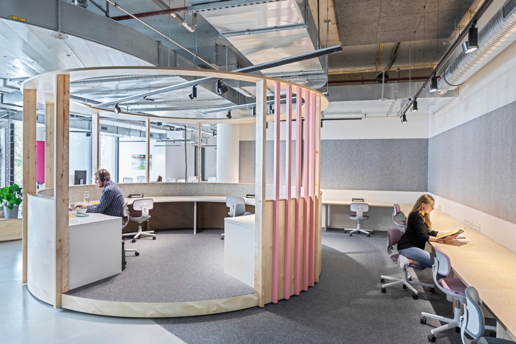 CORE, Oldemburgo. Arquitectura: Angelis und Partner, Oldemburgo. Diseño de interiores: Angelis und Partner, Oldemburgo, NEU_FUNDLAND, Oldemburgo, NOORD GOOD INTERIOR, Oldemburgo. Planificación eléctrica: Holger Bartels GmbH, Oldemburgo. Fotografía: Lukas Palik, Düsseldorf