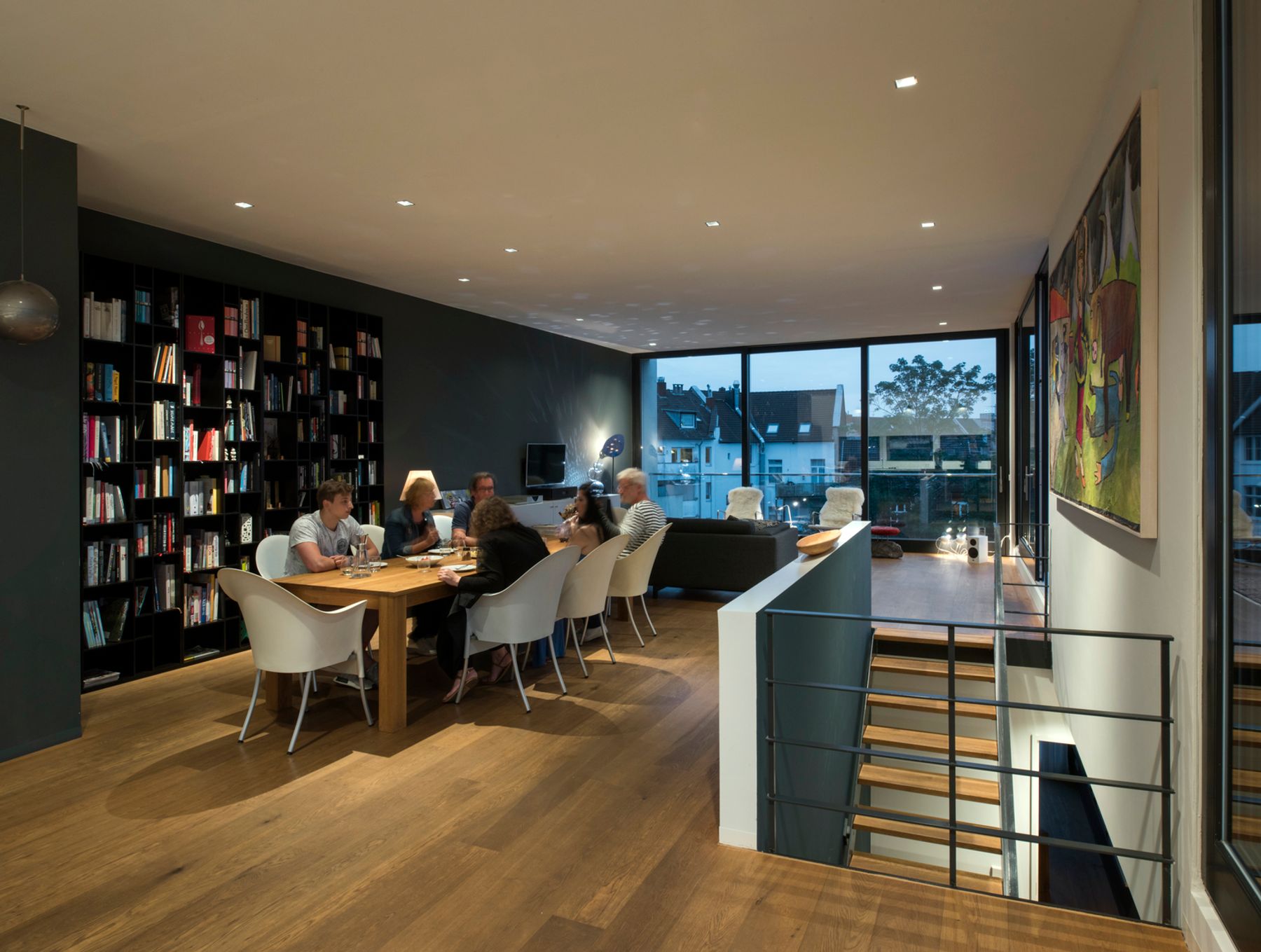 Privat lägenhet, Düsseldorf. Arkitektur: Triade Architekten, Düsseldorf. Foto: Thomas Mayer, Neuss.