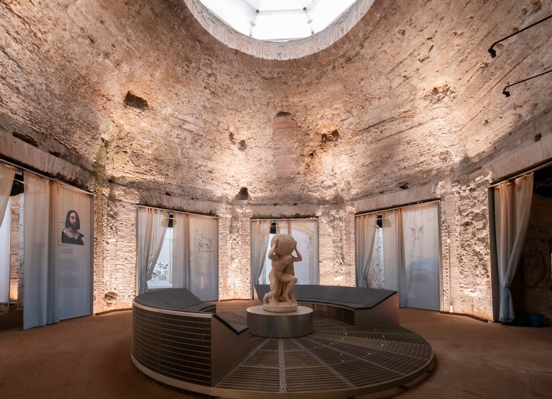 Domus Aurea, Rome. Architecture : Stefano Borghini, Milan, Stefano Boeri Architetti, Milan. Photographie : Marcela Schneider Ferreira, Rome