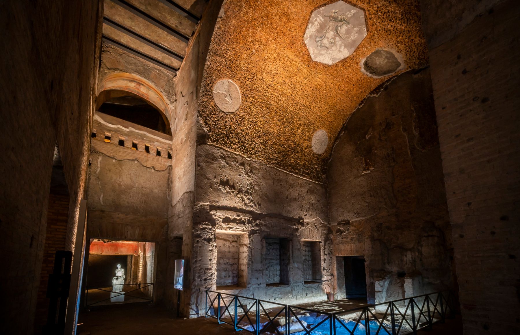 Domus Aurea, Rome. Architecture : Stefano Borghini, Milan, Stefano Boeri Architetti, Milan. Photographie : Marcela Schneider Ferreira, Rome