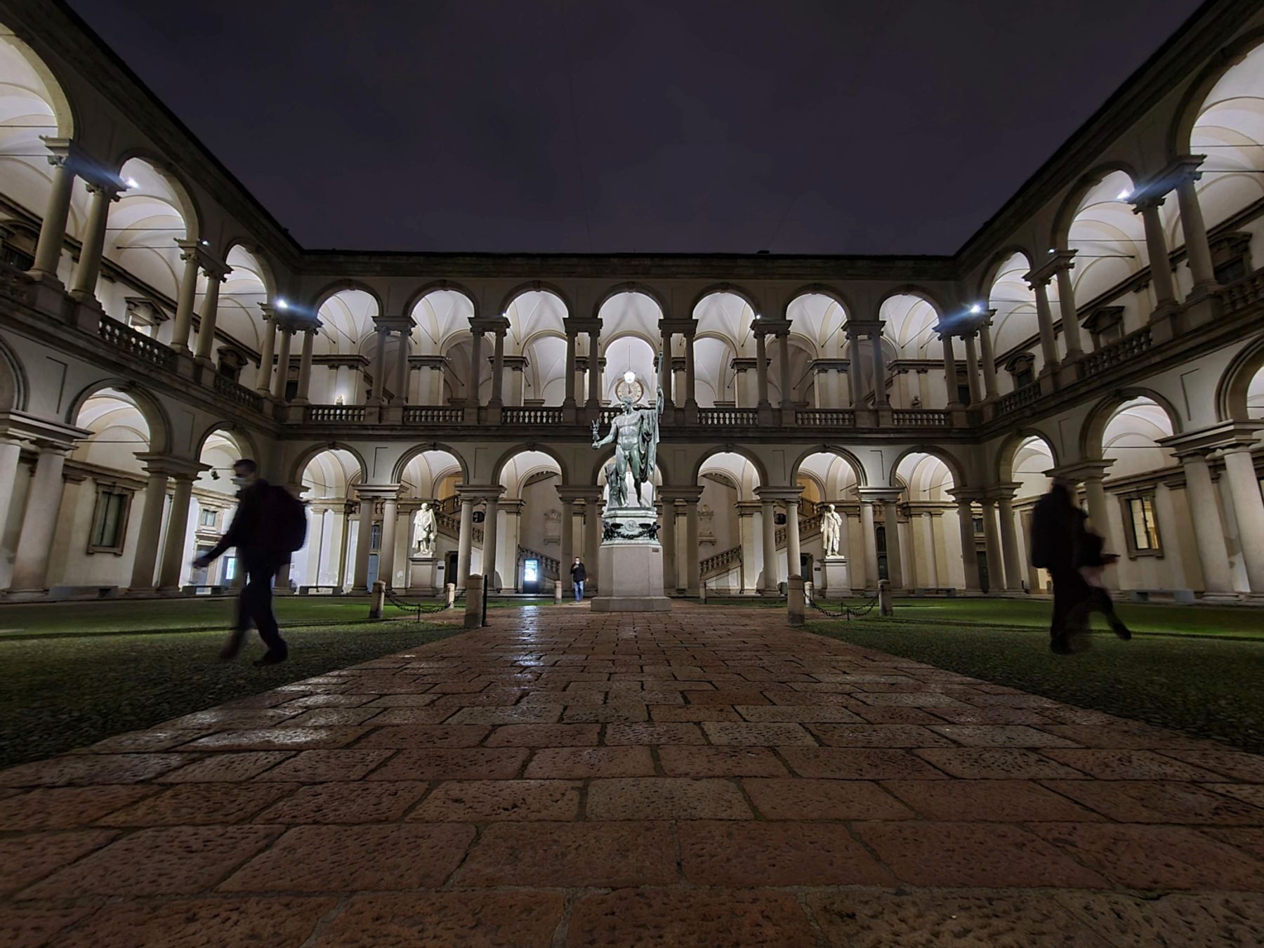 Pinakothek Brera, Milano. Ljusplanering: Alessandra Quarto, Angelo Rossi, Milano. Elplanering: Protec. Foto: ERCO