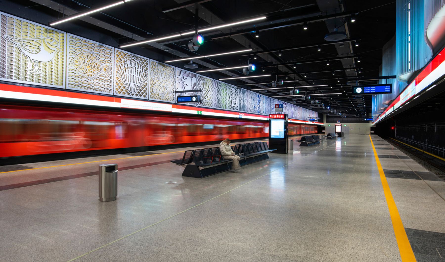 Stations de métro, Helsinki. Photographie : Johan Elm.