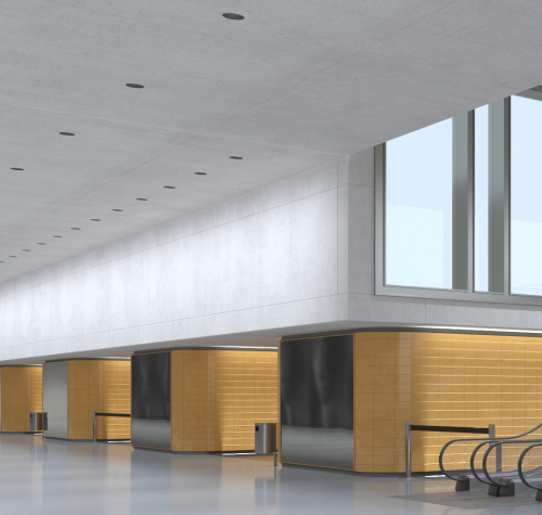 Atrium double focus - Wallwashing for high rooms