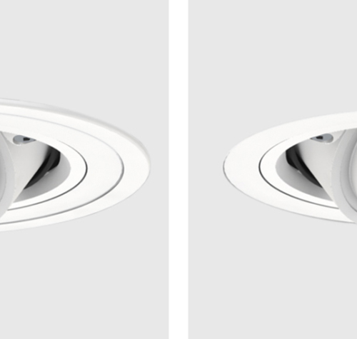 Light Board - Covered or flush mounting detail