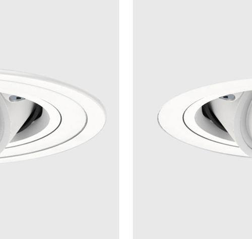 Quintessence round - Covered or flush mounting detail