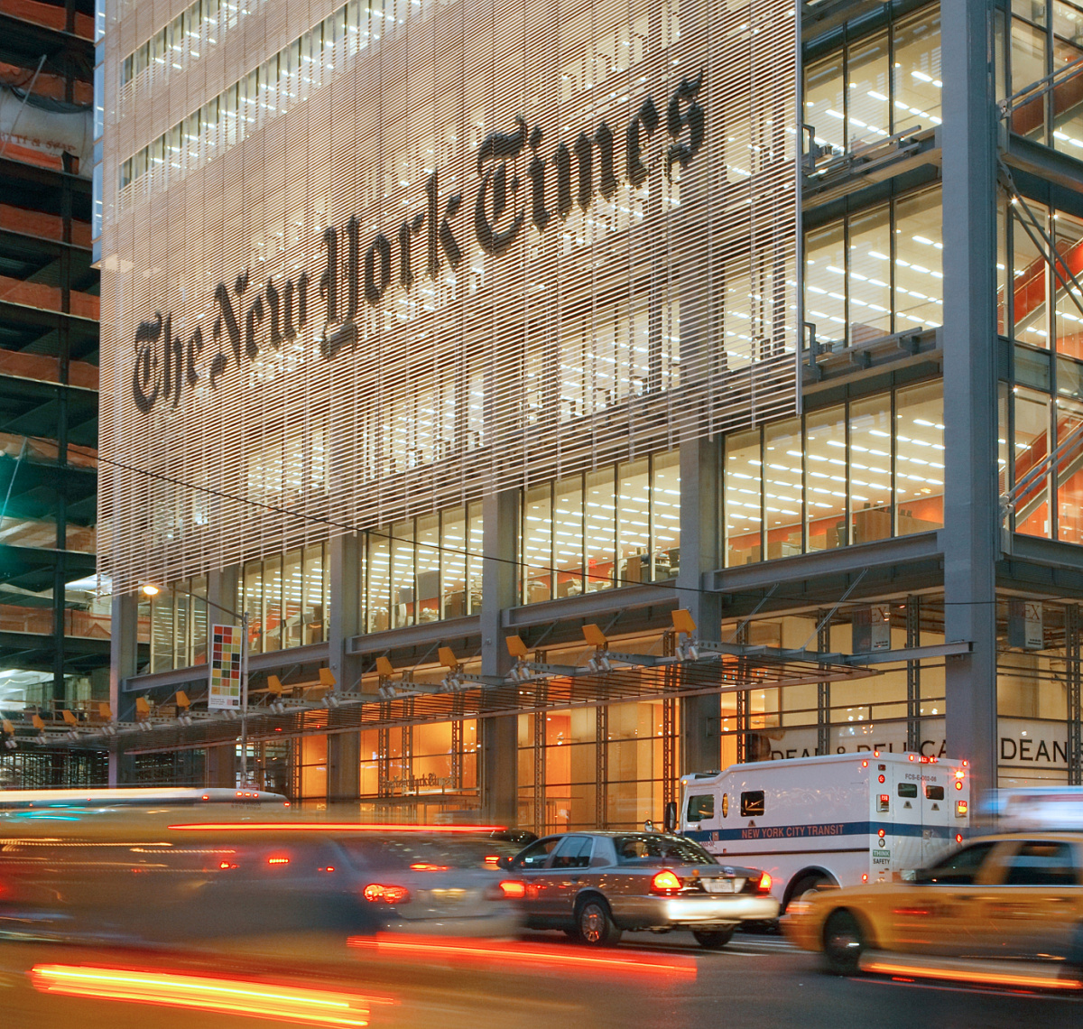 York Times Building - Work Proyectos | ERCO
