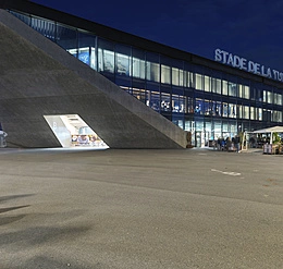 Stade de la Tuilière, Losanna