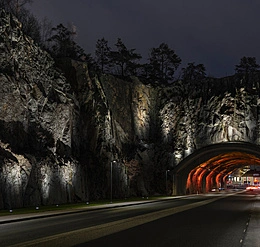 La porta della città e l’Hinsetunnel di Karlshamn