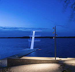 Stabilimento balneare Evedal, Växjö