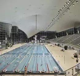 Ammodernamento con LED dell’illuminazione dell’Olympia-Schwimmhalle, Monaco di Baviera 