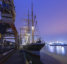 "Peking" four-masted barque, Hamburg