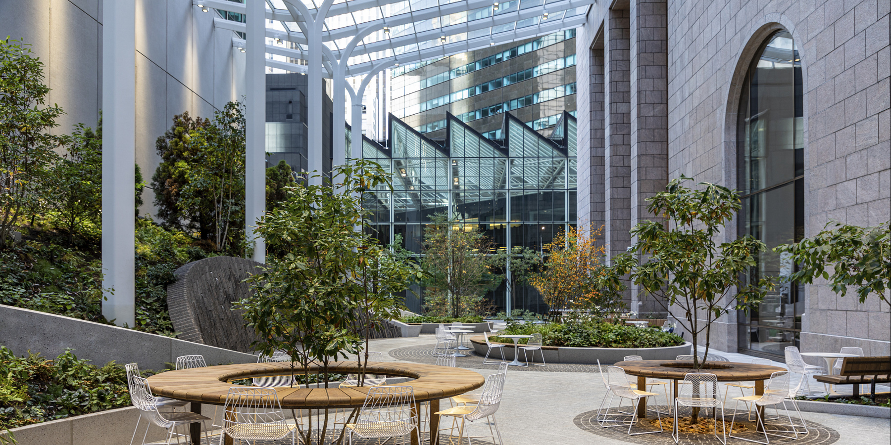 Rehabilitación y jardín del 550 de la Avenida Madison, Ciudad de Nueva York, Nueva York, Estados Unidos