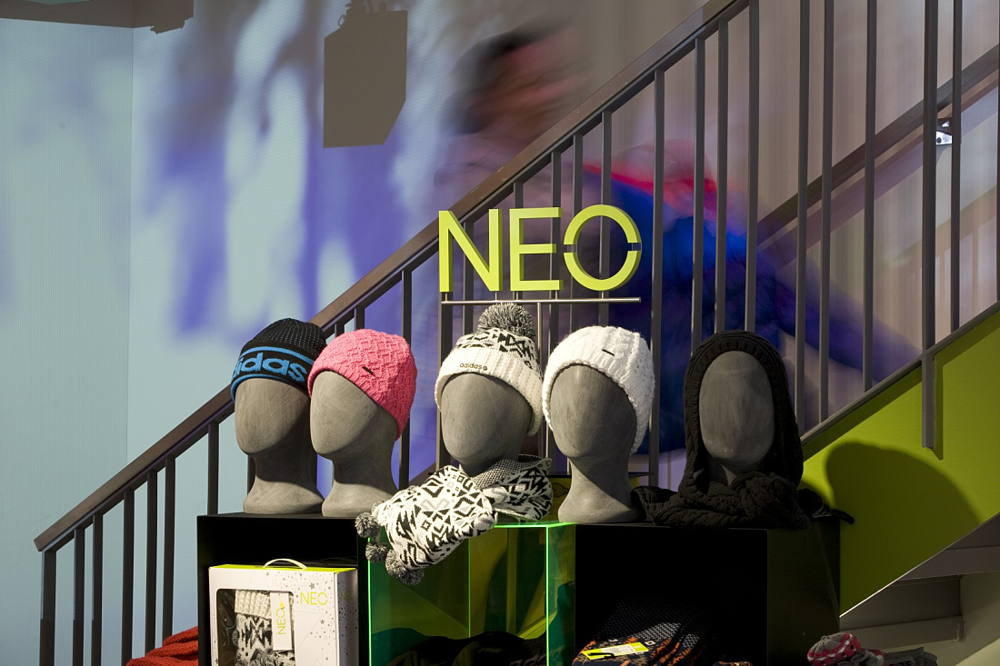 light: adidas NEO Cologne - Shop - Projects