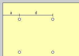 Rappresentazione verticale e nel soffitto della disposizione dei downlight. 