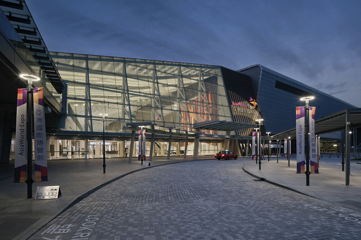 Asia World-Expo - East Entrance Lobby, Hong Kong
