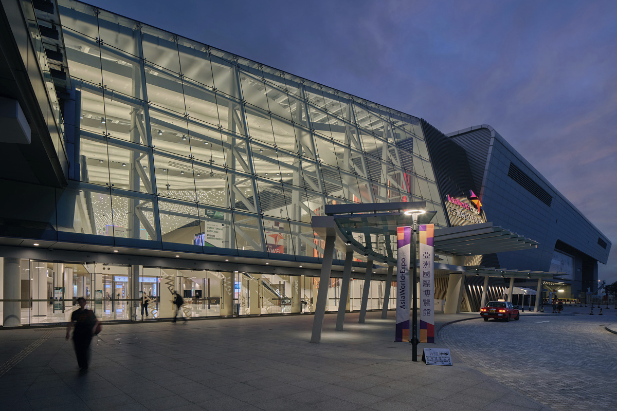 Asia World-Expo - East Entrance Lobby, Hong Kong